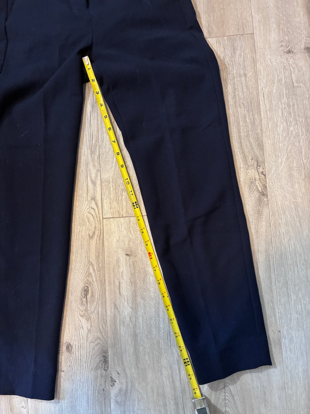 J.Crew High-Rise Cameron Navy Tailored Ankle Pants NWOT Size 0 - Picture 8 of 10